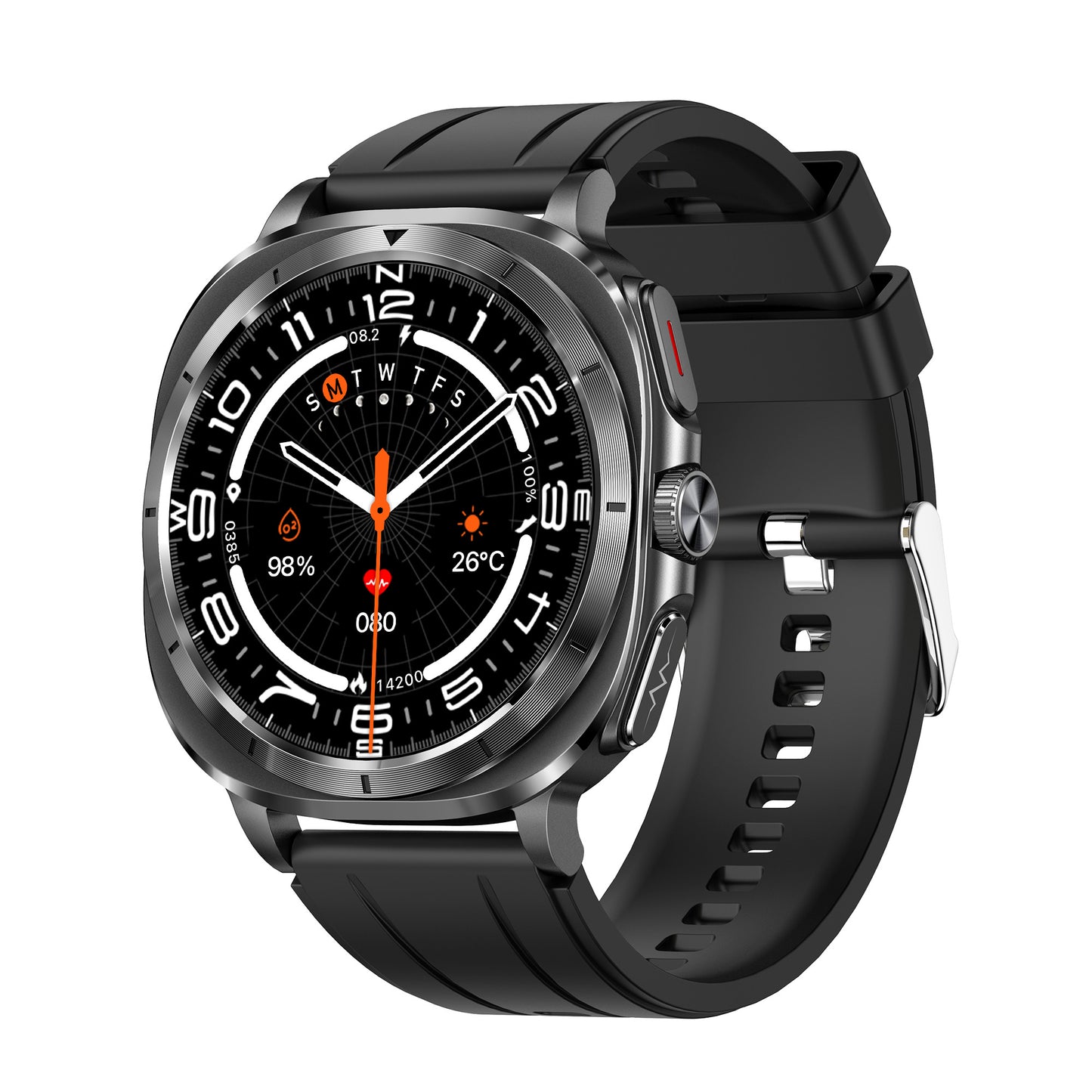 KealthTech ET492✨one-click smart micro-physical examination Smart Watch-1.43 inches HD large screen | Scientific sleep monitoring | Alipay offline | NFC 3