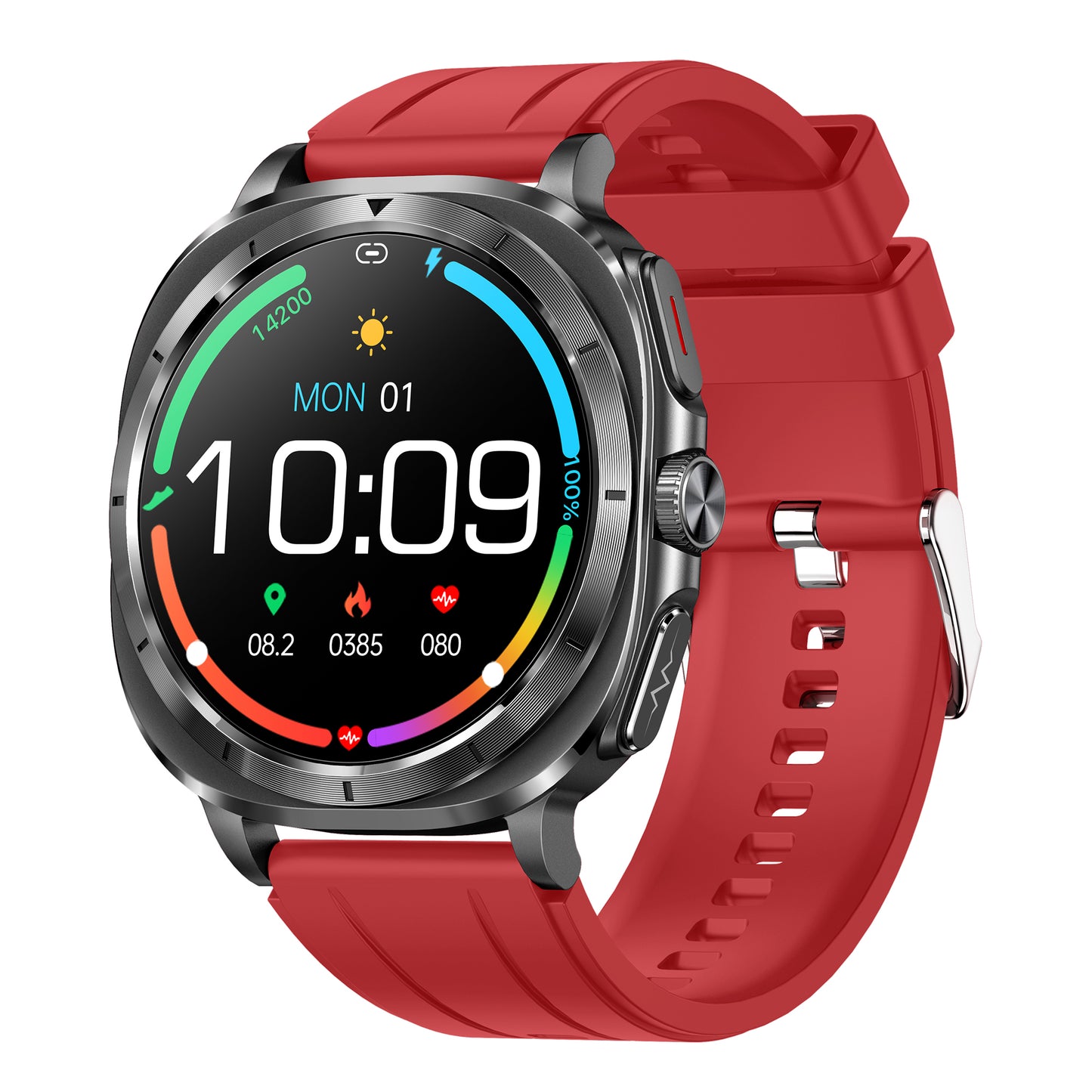 KealthTech ET492✨one-click smart micro-physical examination Smart Watch-1.43 inches HD large screen | Scientific sleep monitoring | Alipay offline | NFC 3