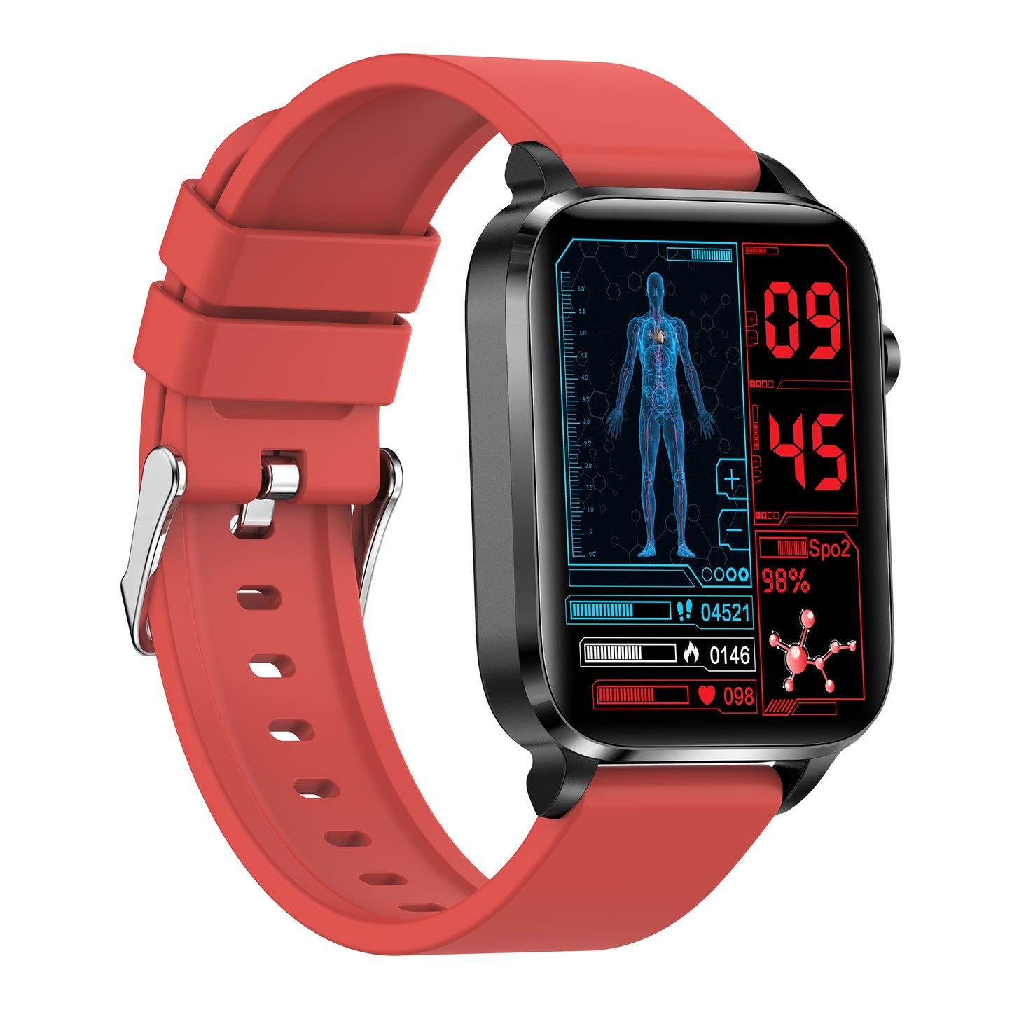 KealthTech K10 Laser physiotherapy Blood Sugar Blood Oxygen Remote Care Multi Sports Modes