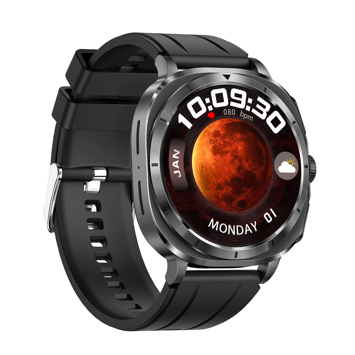 KealthTech ET492✨one-click smart micro-physical examination Smart Watch-1.43 inches HD large screen | Scientific sleep monitoring | Alipay offline | NFC 3