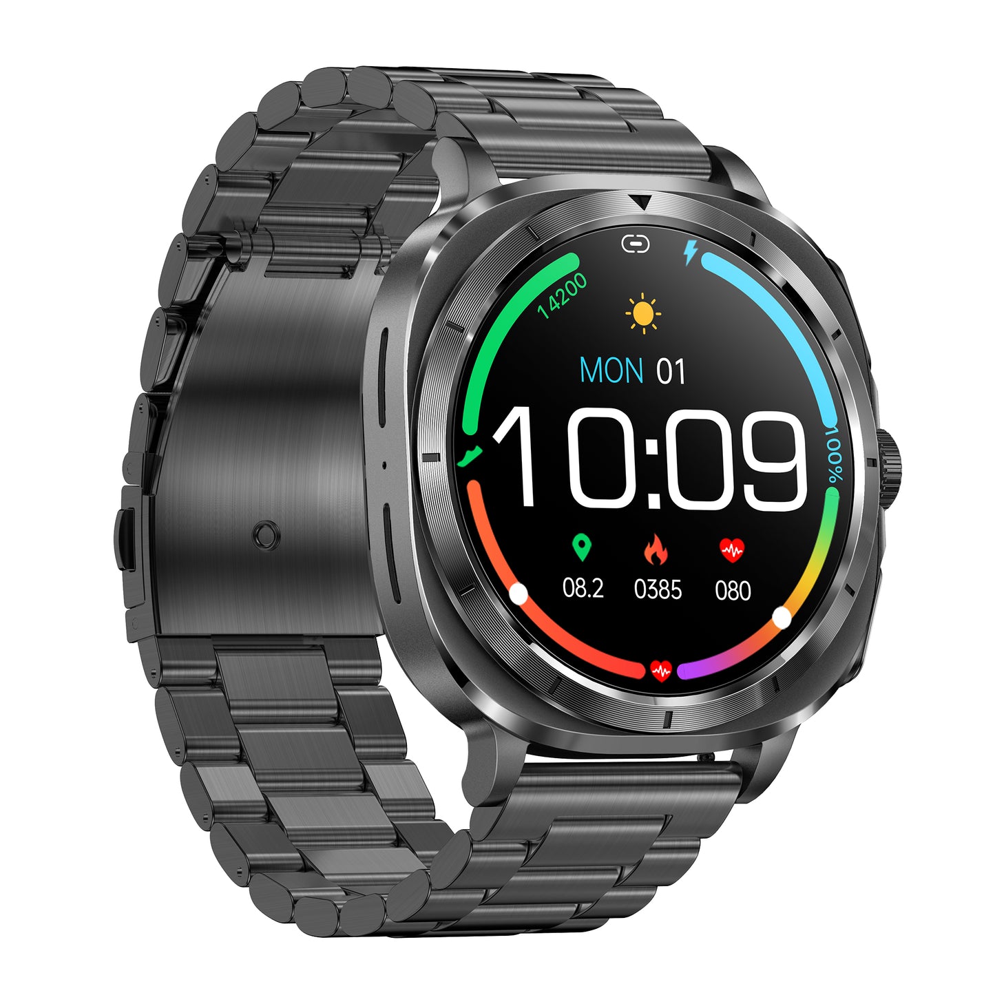 KealthTech ET492✨one-click smart micro-physical examination Smart Watch-1.43 inches HD large screen | Scientific sleep monitoring | Alipay offline | NFC 3
