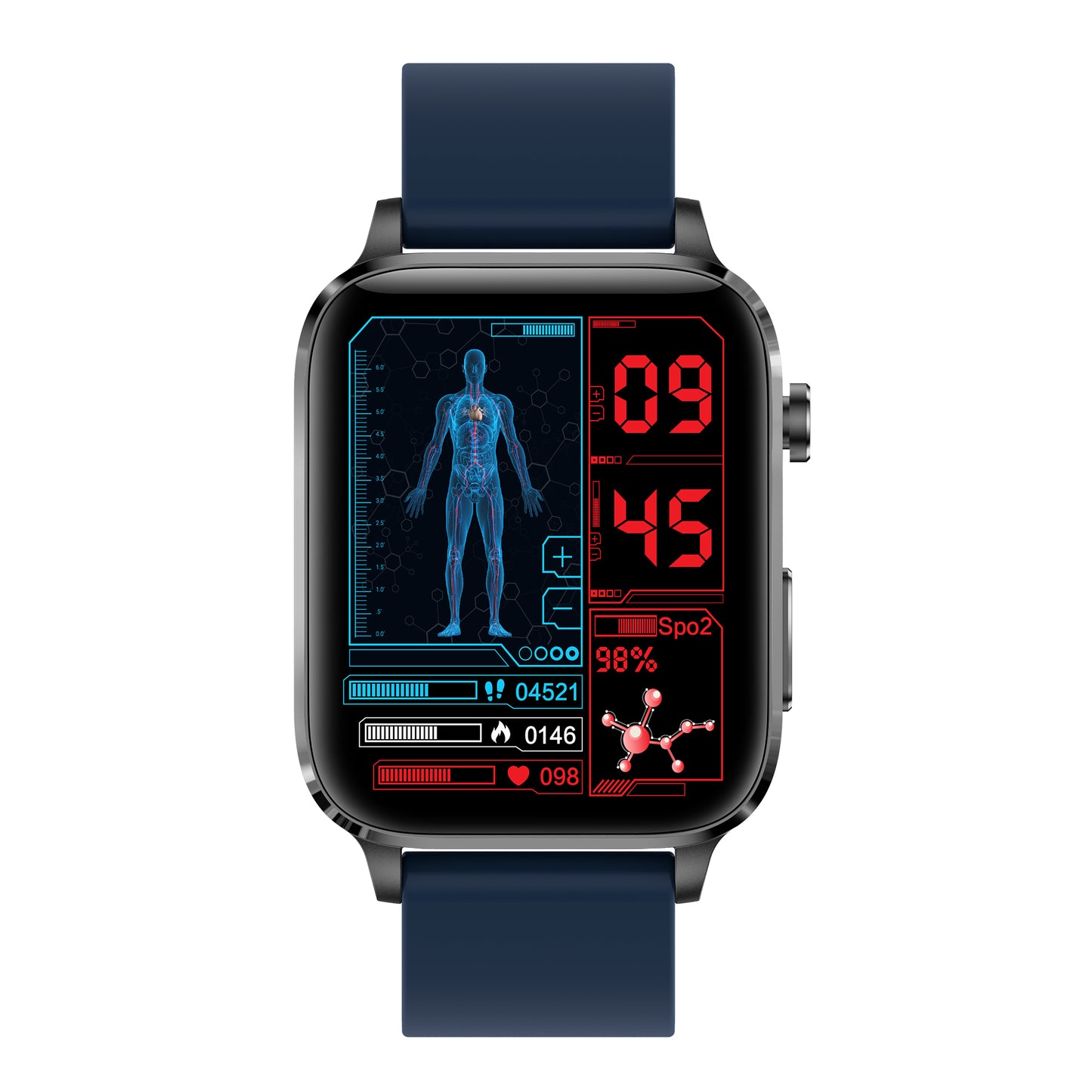 KealthTech K10 Laser physiotherapy Blood Sugar Blood Oxygen Remote Care Multi Sports Modes