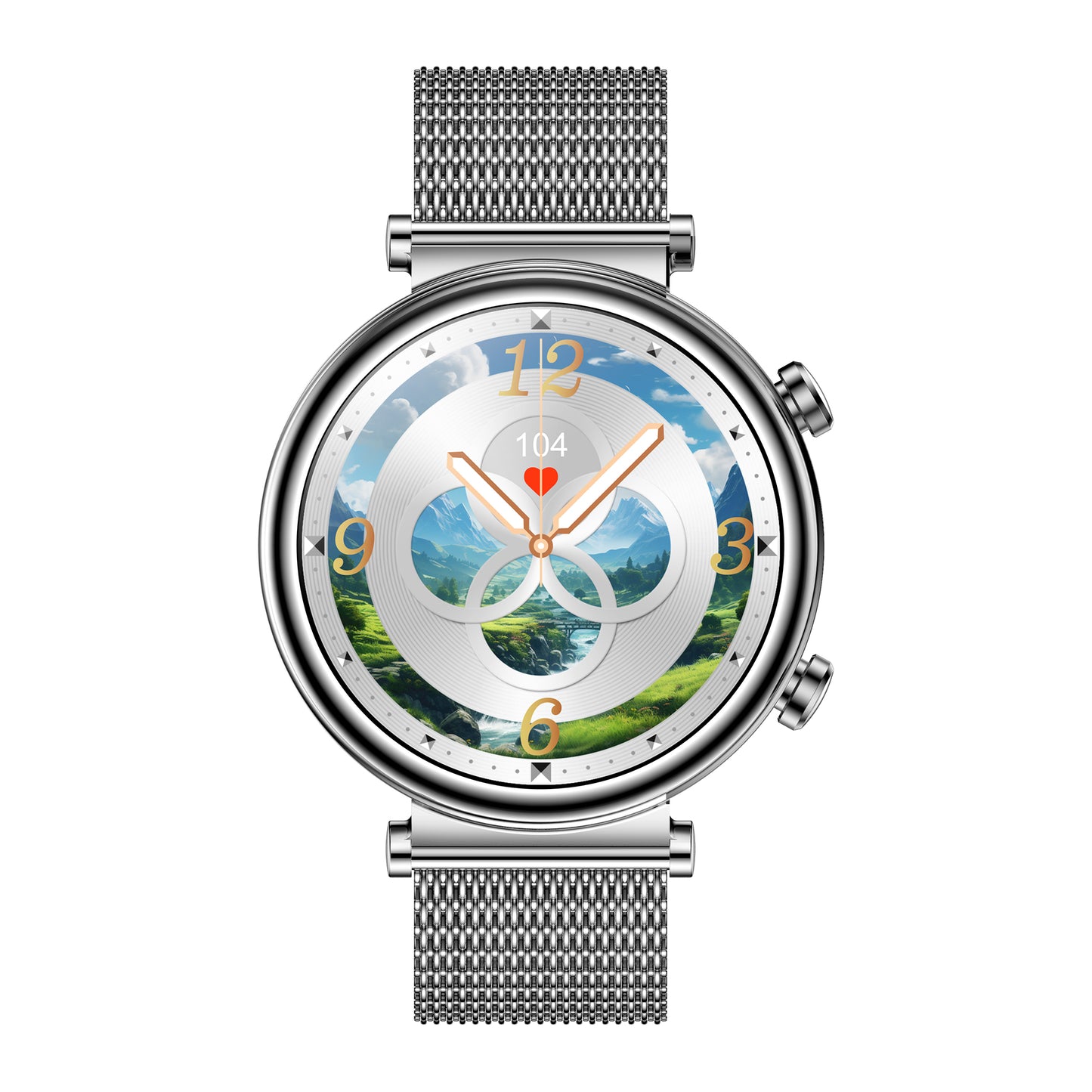 KealthTech One-click detection of blood sugar, blood pressure, heart rate, blood oxygen smart watch