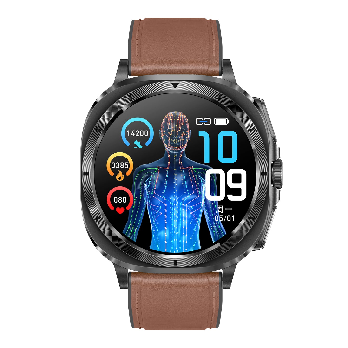 KealthTech ET492✨one-click smart micro-physical examination Smart Watch-1.43 inches HD large screen | Scientific sleep monitoring | Alipay offline | NFC 3