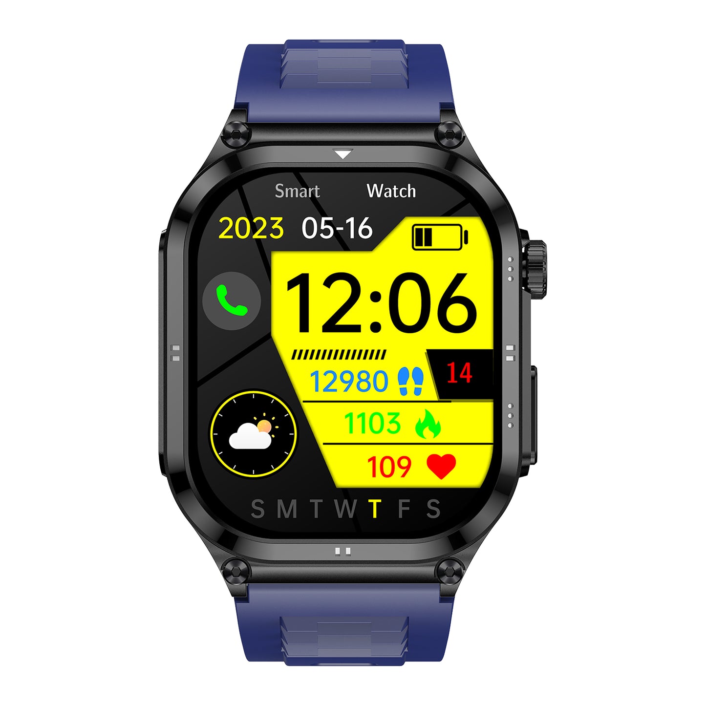 KealthTech K28 Outdoor ECG Health Smart Watch Blood Sugar Blood Lipids Bluetooth Calling