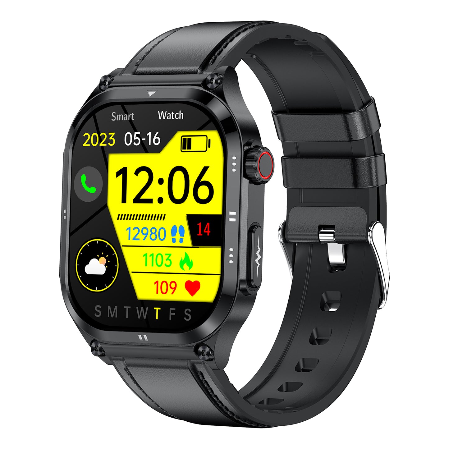 KealthTech K28 Outdoor ECG Health Smart Watch Blood Sugar Blood Lipids Bluetooth Calling