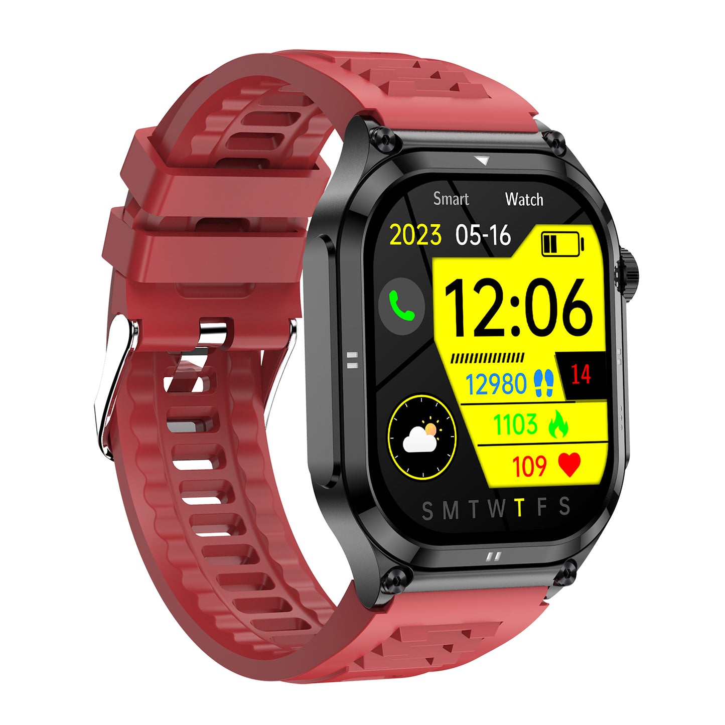 KealthTech K28 Outdoor ECG Health Smart Watch Blood Sugar Blood Lipids Bluetooth Calling
