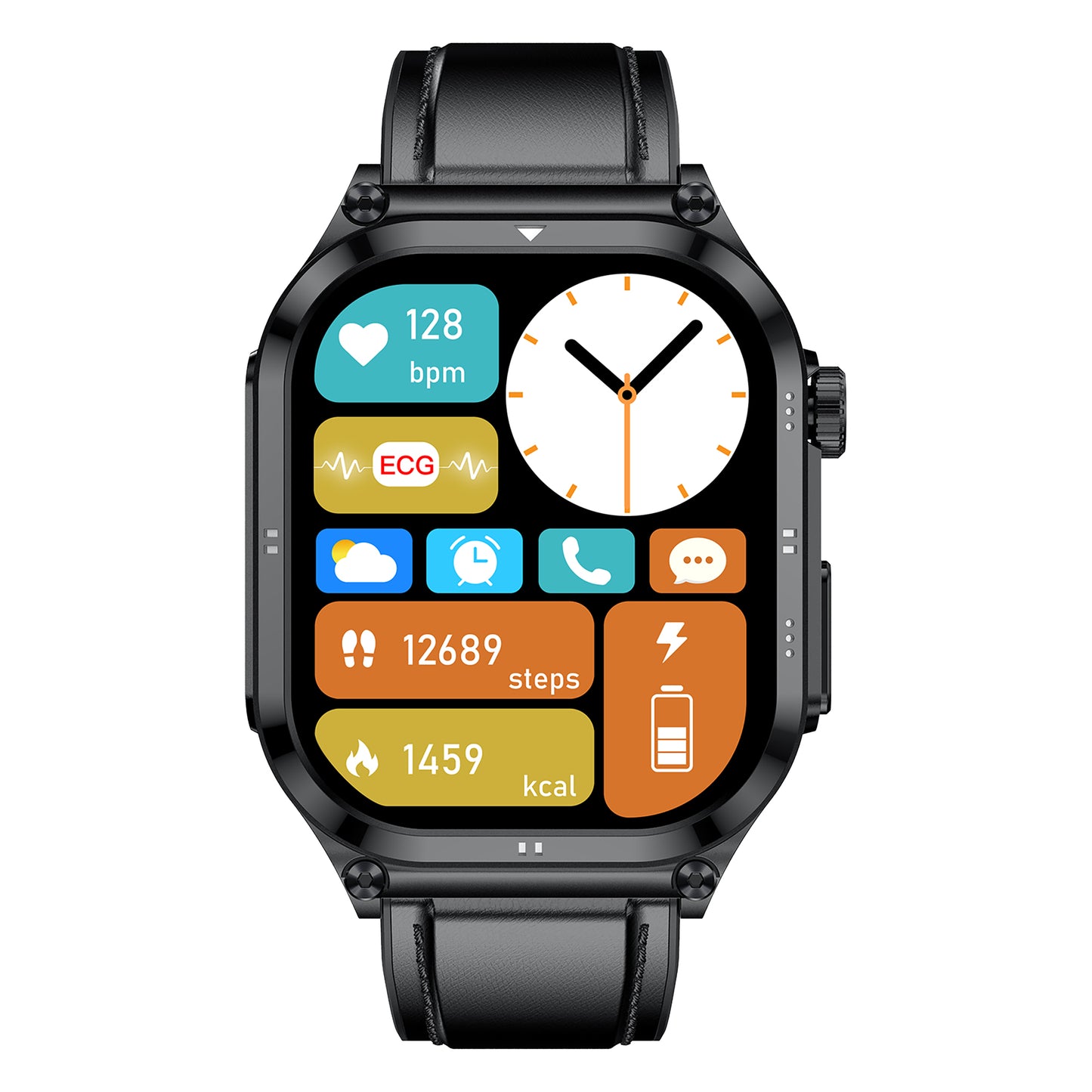 KealthTech K28 Outdoor ECG Health Smart Watch Blood Sugar Blood Lipids Bluetooth Calling