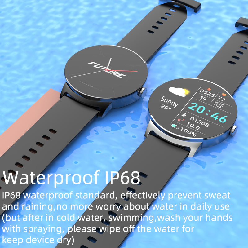 KealthTech S02 Trendy Health Fashion Blood Glucose Heart Rate Blood Oxygen Multiple Exercise Options