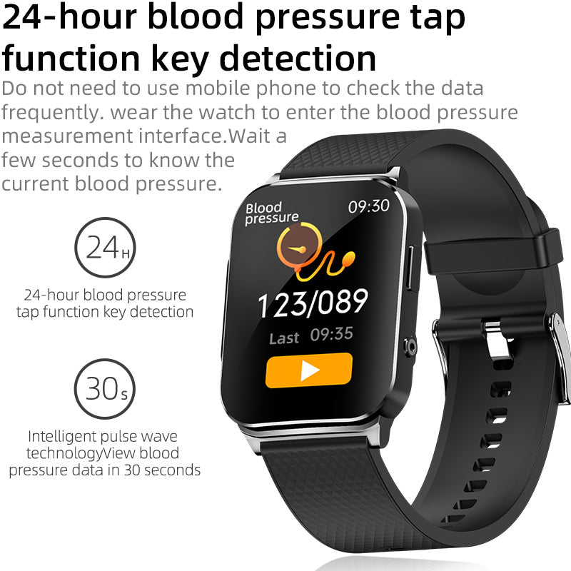 KealthTech K03 24h Dynamic ECG Blood Glucose Heart Rate Blood Pressure Body Temperature