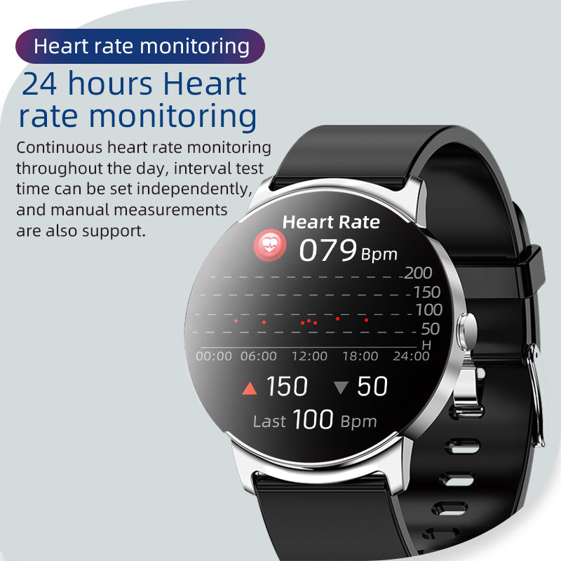 KealthTech S02 Trendy Health Fashion Blood Glucose Heart Rate Blood Oxygen Multiple Exercise Options
