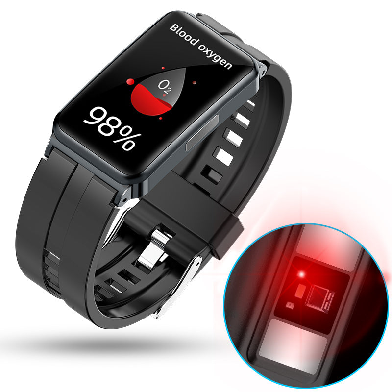 KealthTech K01 ECG HRV Blood Pressure Sleep Body Temperature Smart Bracelet