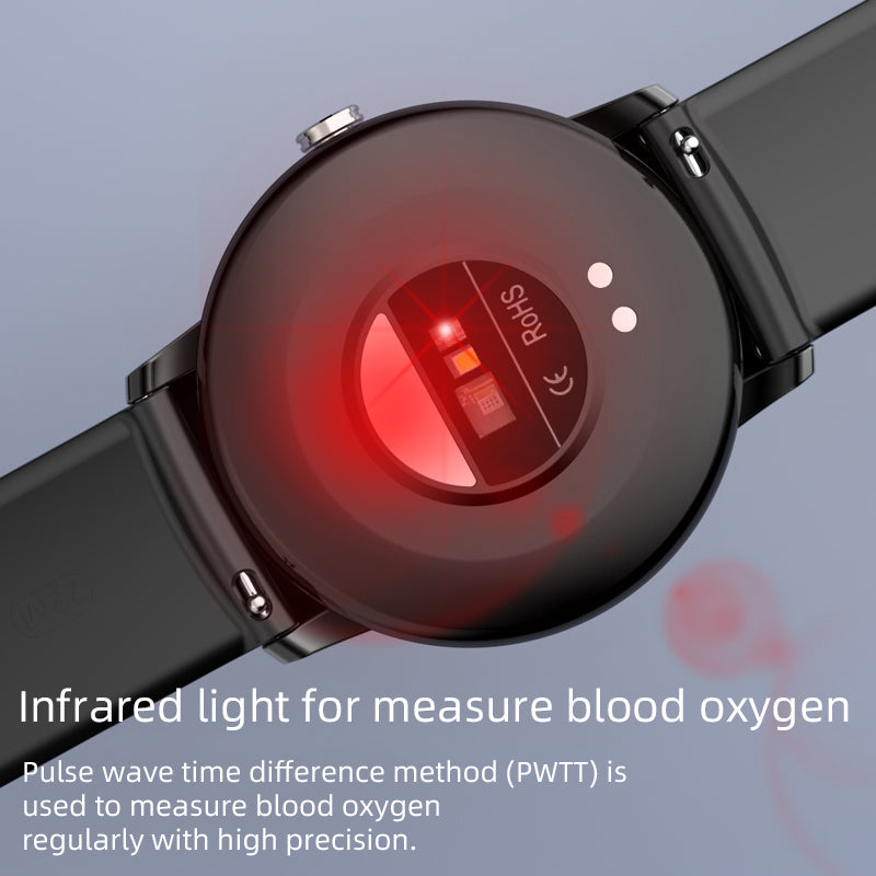 KealthTech S02 Trendy Health Fashion Blood Glucose Heart Rate Blood Oxygen Multiple Exercise Options
