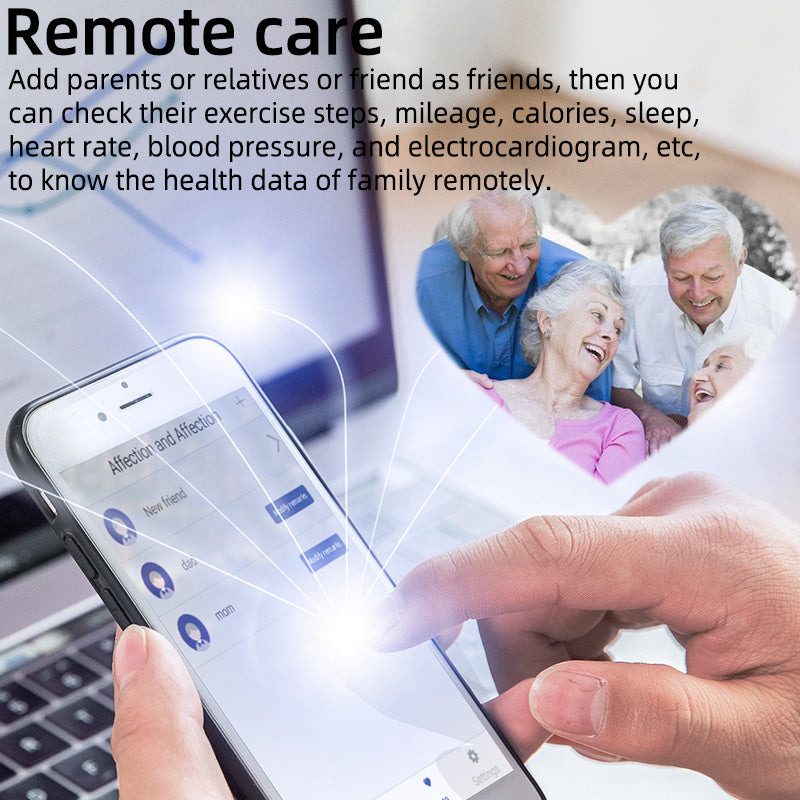 KealthTech K11 Smart Health Monitoring ECG Blood Glucose Blood Oxygen Blood Pressure Monitor