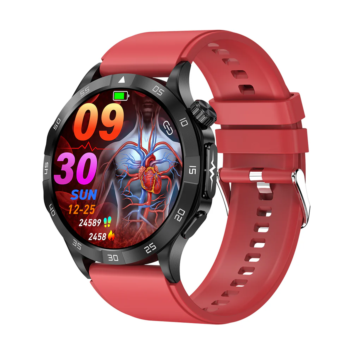 KealthTech K38 High End Smart Health Watch ECG Blood Lipid Uric Acid Blood Glucose