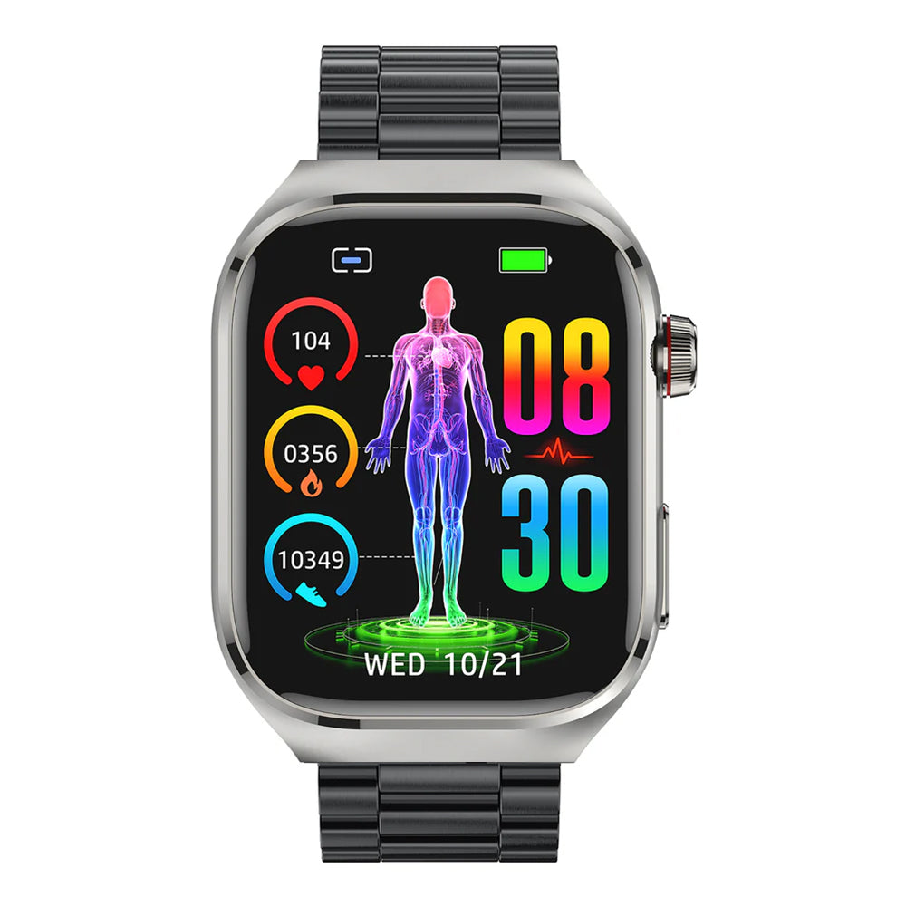 New Year Special Offer π₯ KealthTech TK168 One click micro examination of Five Organ Health Monitoring Blood Glucose Blood Lipids Uric Acid Blood Pressure Blood Oxygen SOS Smart Watch