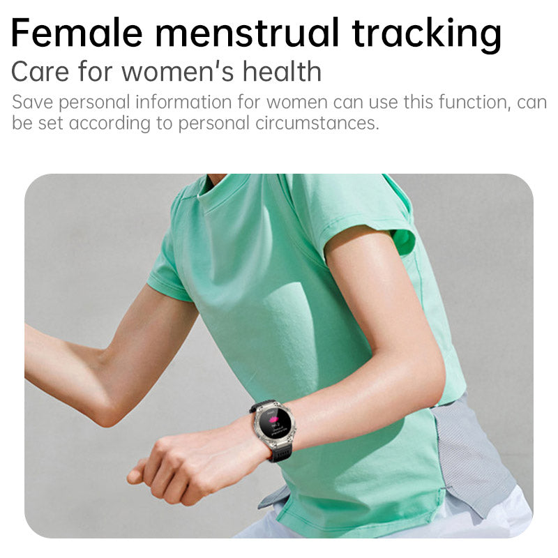 KealthTech T01 Uric Acid Blood Lipids ECG Blood Sugar Bluetooth Call Voice Assistance SOS Distress