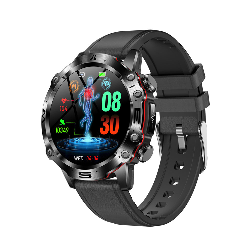 Kealthtech AI Medical Diagnostic Smart Watch-2024 New Blood Lipid Uric Acid Blood Sugar Watch-ECG+PPG Fitness Tracker