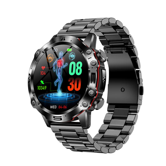 Kealthtech AI Medical Diagnostic Smart Watch-2024 New Blood Lipid Uric Acid Blood Sugar Watch-ECG+PPG Fitness Tracker