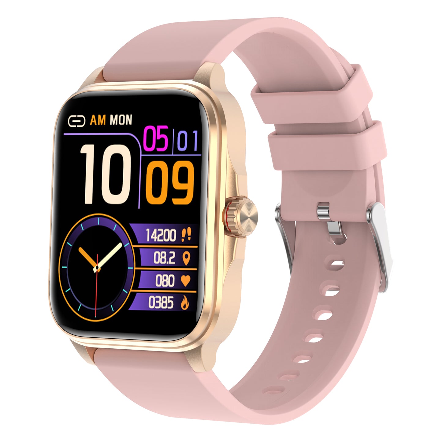 KealthTech One-click detection of blood sugar, blood pressure, heart rate, blood oxygen smart watch