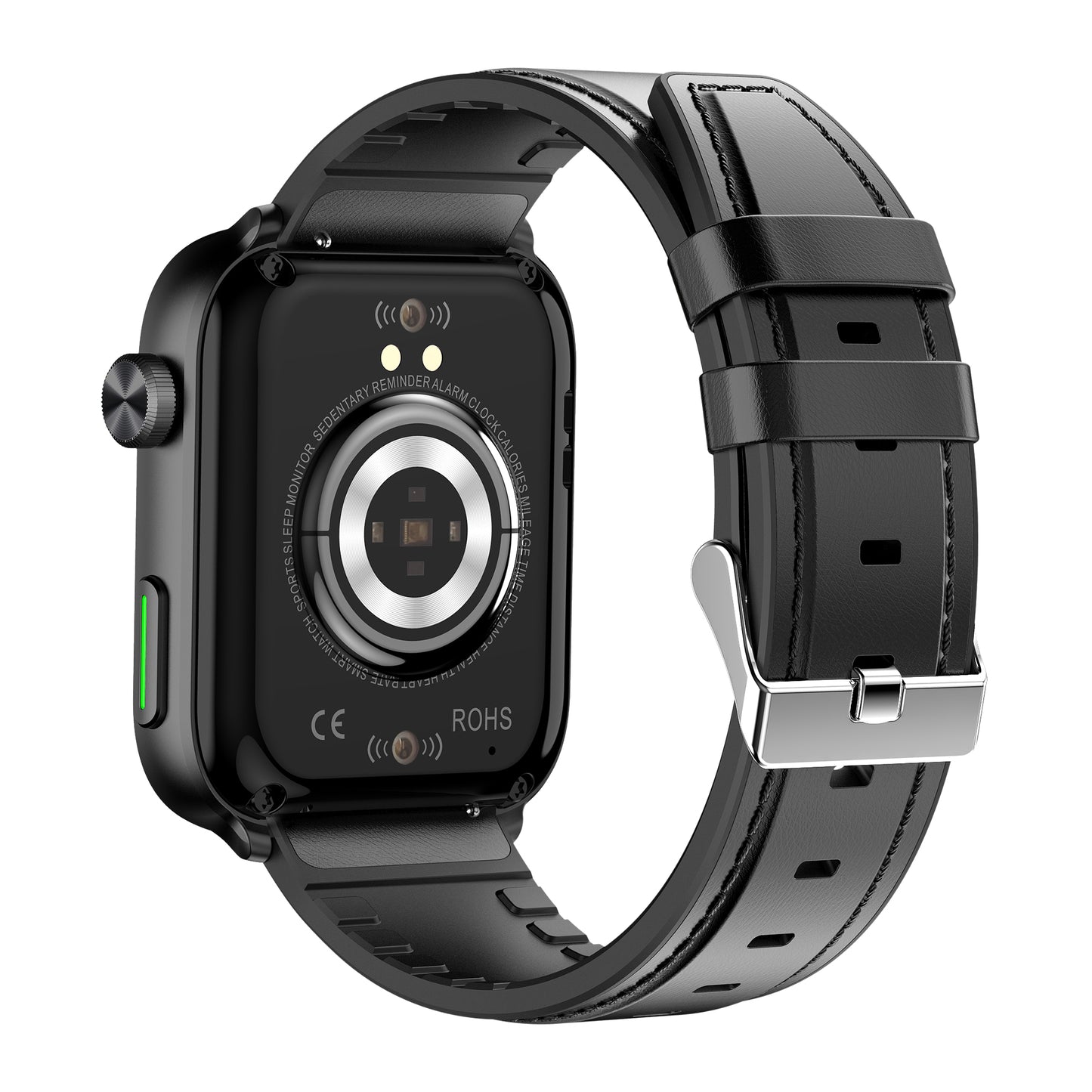 KealthTech K22 ➡️ One Click Activation of Laser Therapy Non-invasive Monitor Blood Glucose Uric Acid Blood Lipid Blood Pressure Blood Oxygen Heart Rate SOS Smart Watch