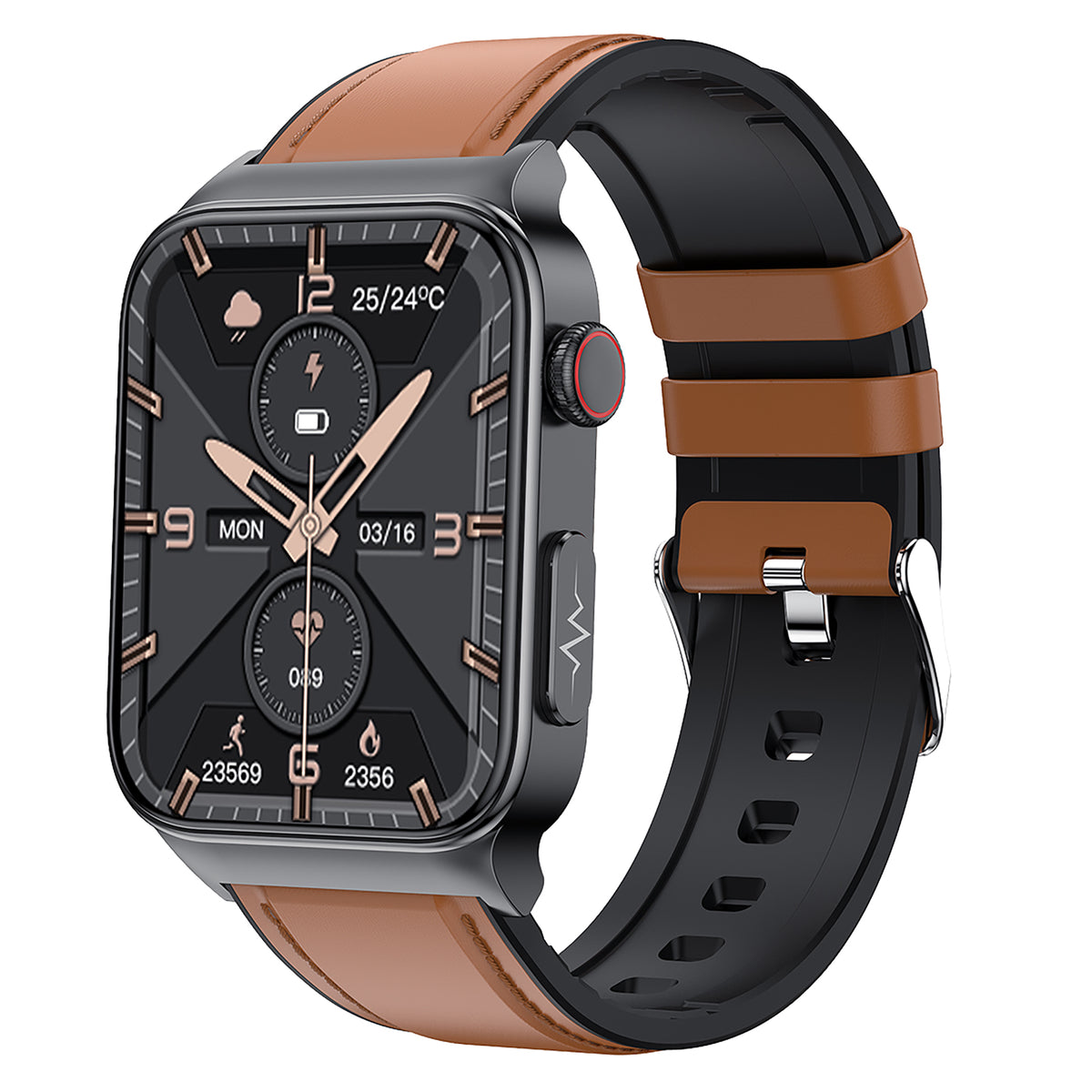 KealthTech K50 High-end ECG and Blood Sugar Smart Health Watch