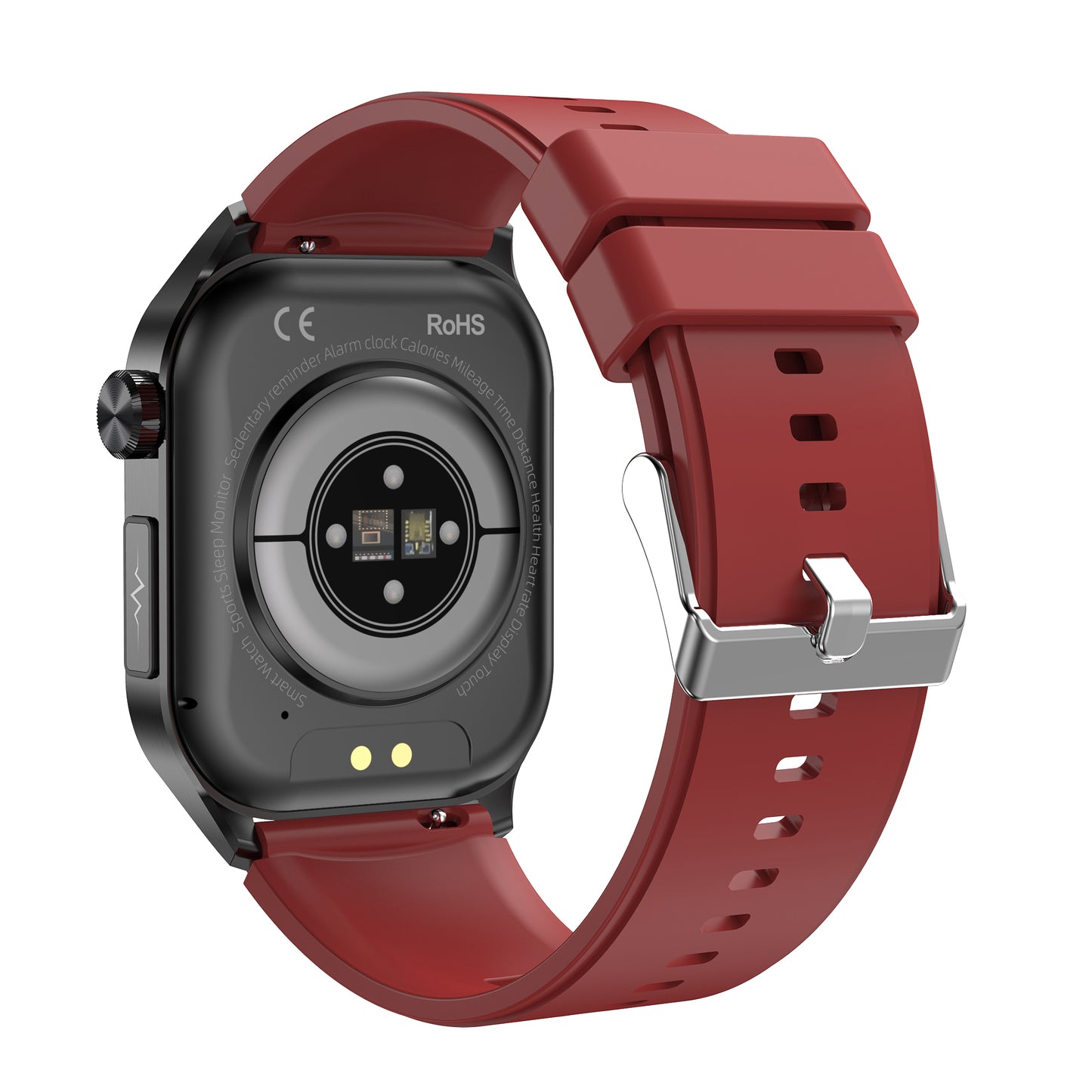 KealthTech K581 ECG Blood Glucose Body Composition 2.04 inch AMOLED Screen Health Management Watch