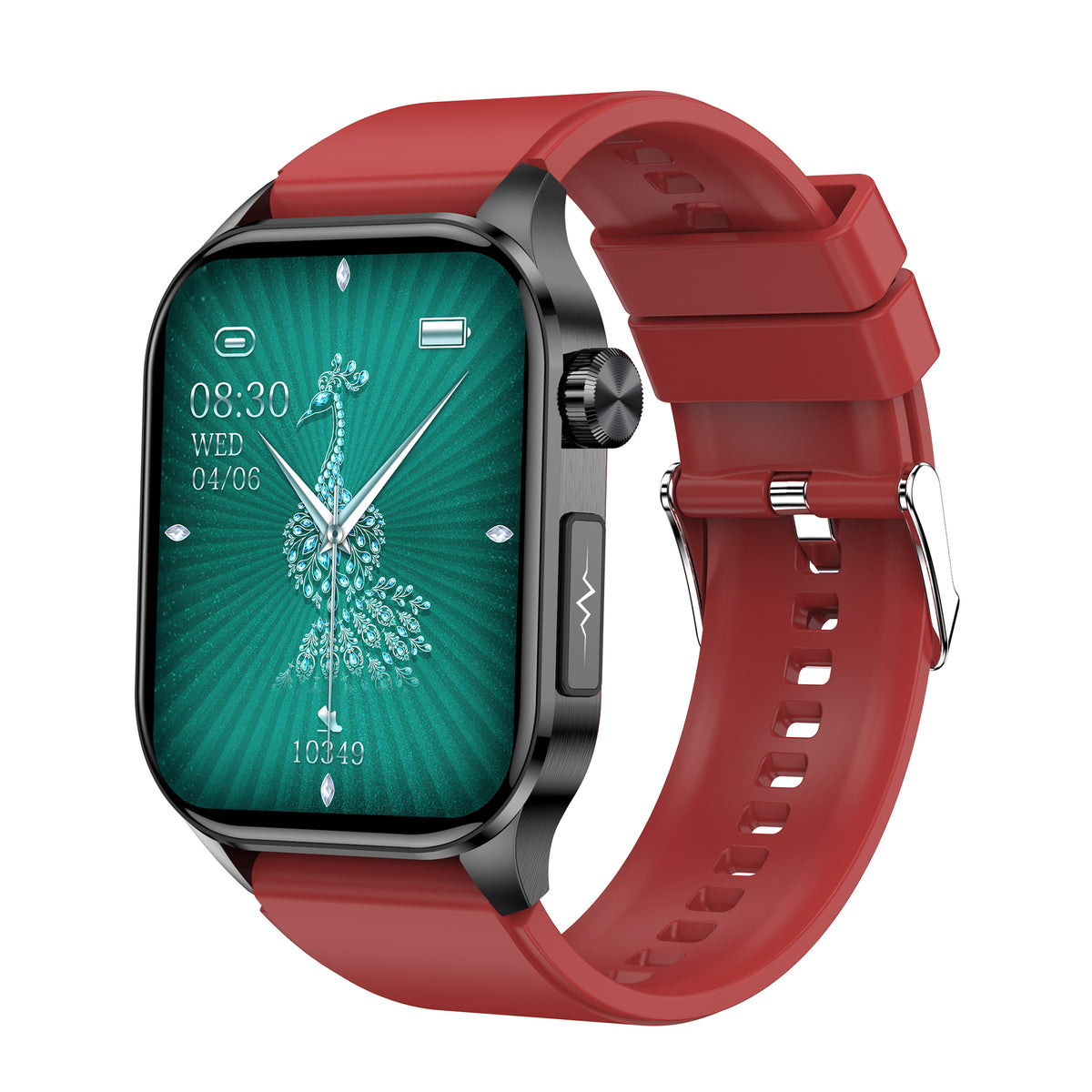 KealthTech K58 ECG Blood Glucose Body Composition 2.04 inch AMOLED Screen Health Management Watch
