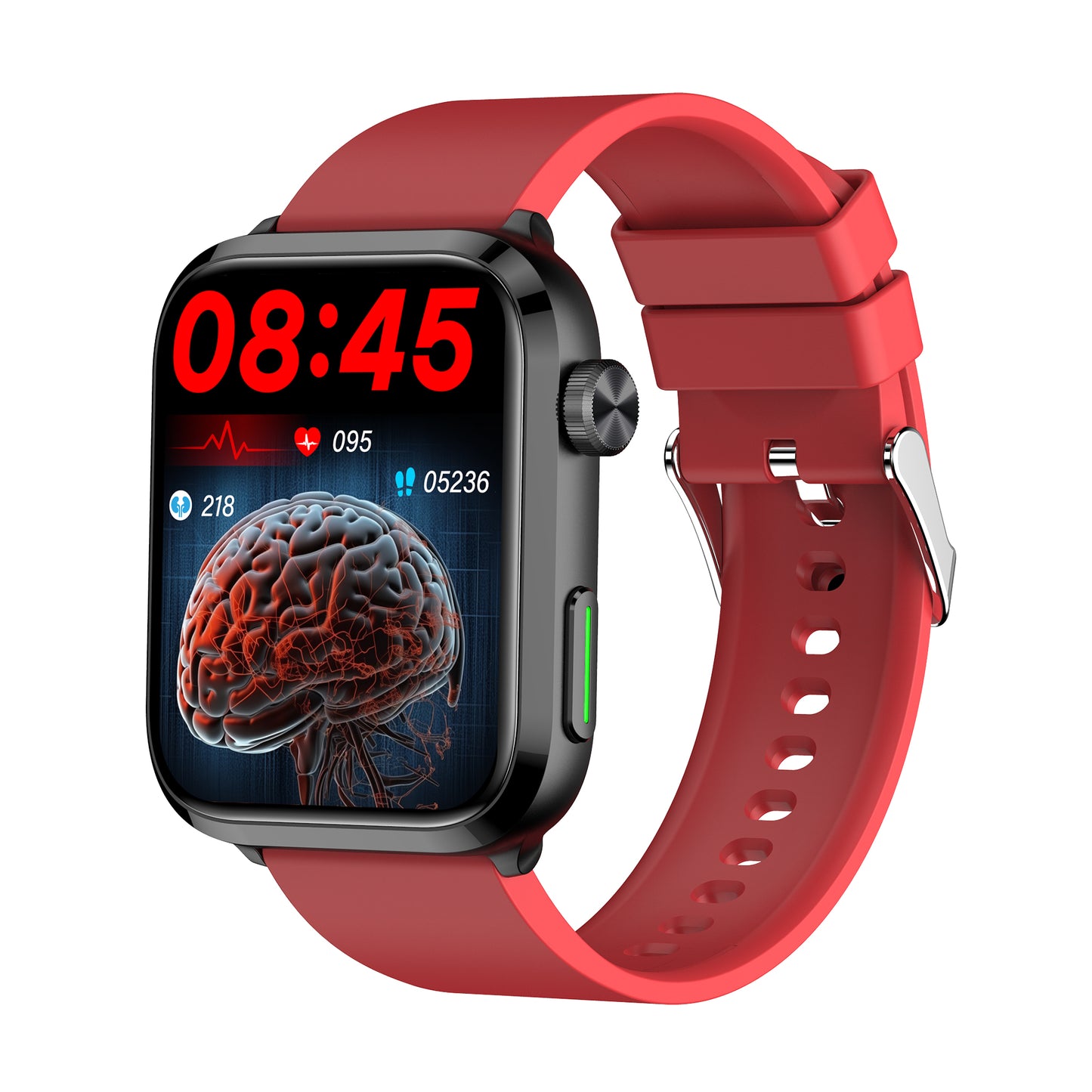 KealthTech K22 ➡️ One Click Activation of Laser Therapy Non-invasive Monitor Blood Glucose Uric Acid Blood Lipid Blood Pressure Blood Oxygen Heart Rate SOS Smart Watch