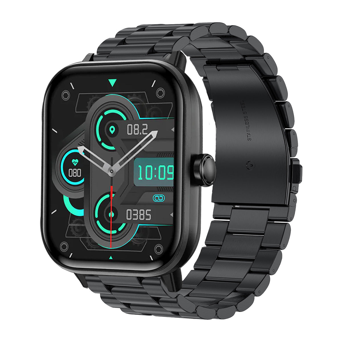 KealthTech K242 One click examination Blood Glucose Blood Pressure Blood Oxygen Heart Rate Sleep HRV HD Bluetooth call Smart Watch