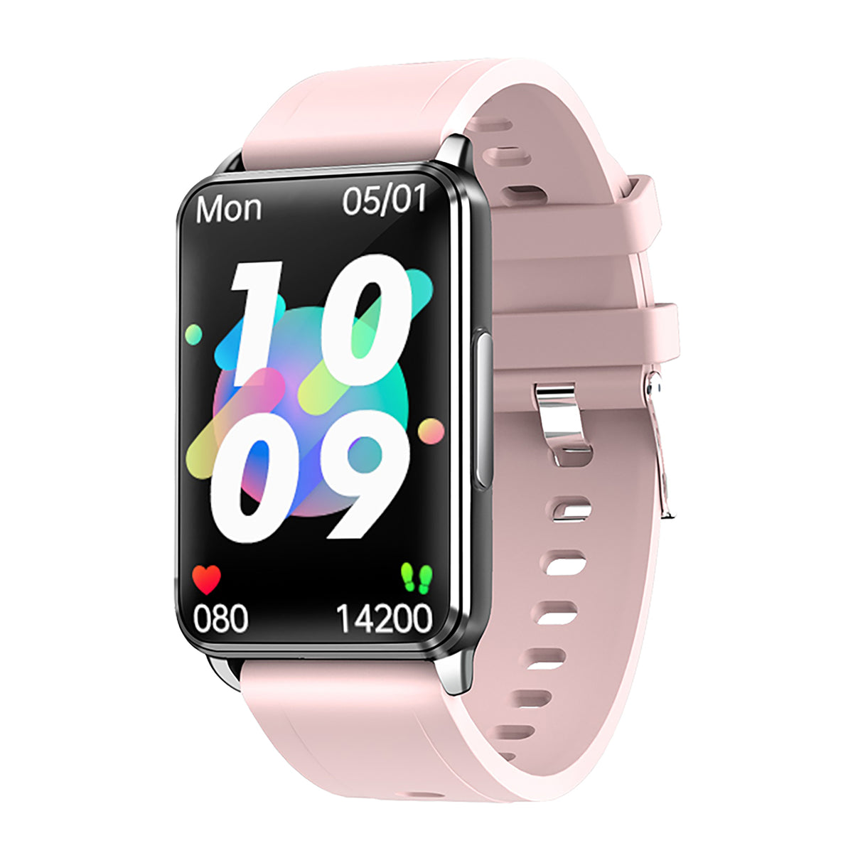 KealthTech K02 ECG HRV Blood Glucose Blood Pressure Heart Rate Smart bracelet with Widened Screen