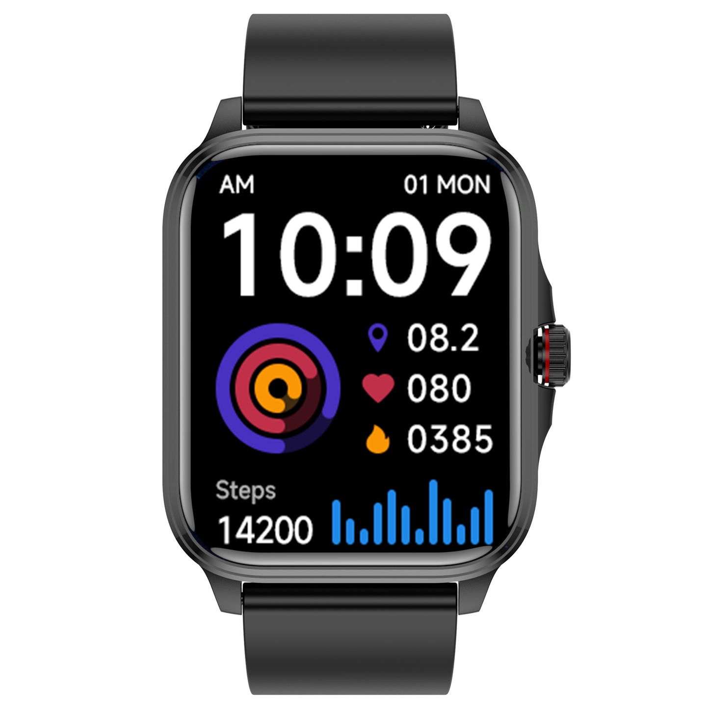 KealthTech One-click detection of blood sugar, blood pressure, heart rate, blood oxygen smart watch