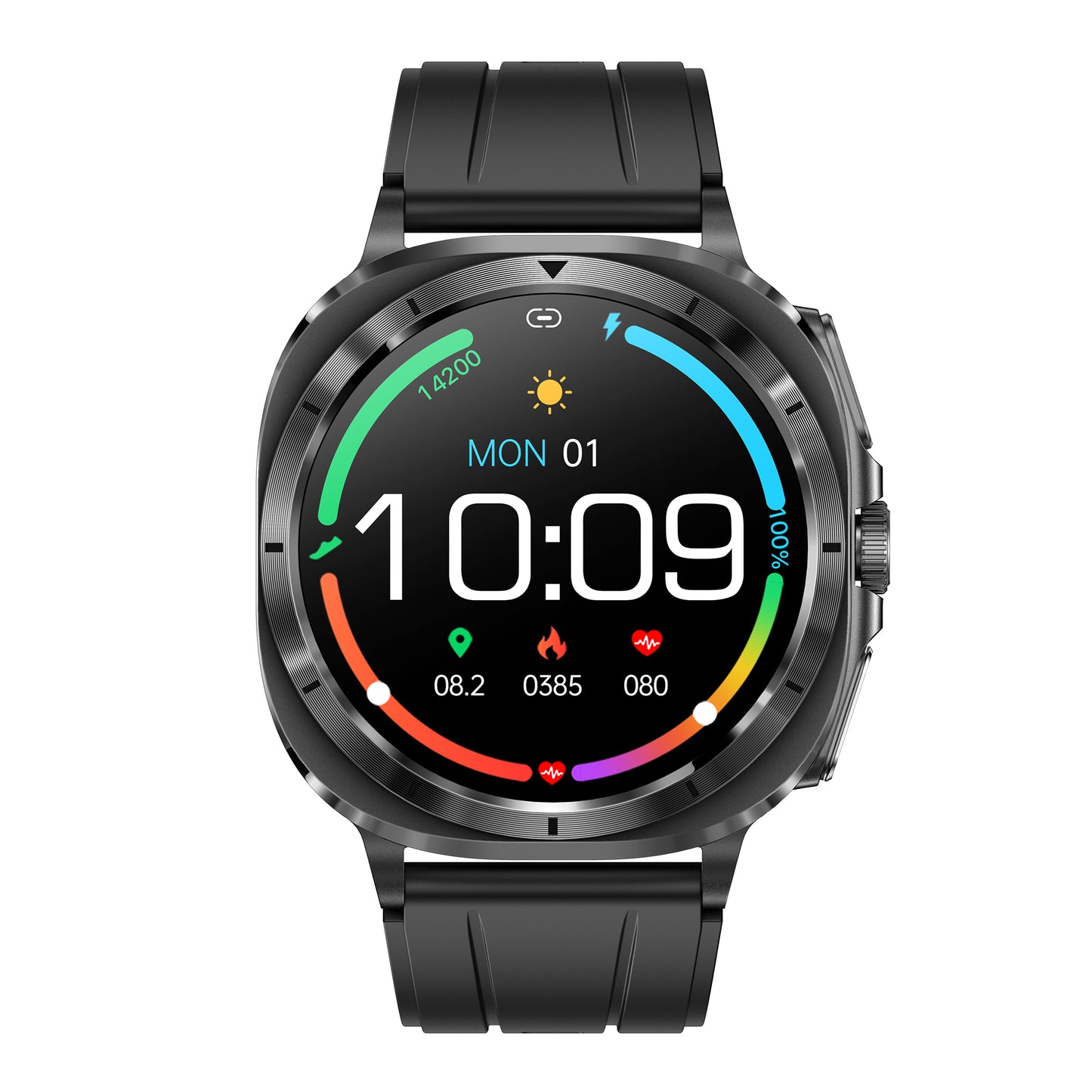 KealthTech ET492✨one-click smart micro-physical examination Smart Watch-1.43 inches HD large screen | Scientific sleep monitoring | Alipay offline | NFC 2