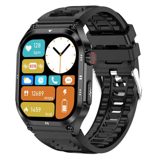 KealthTech K28 Outdoor ECG Health Smart Watch Blood Sugar Blood Lipids Bluetooth Calling