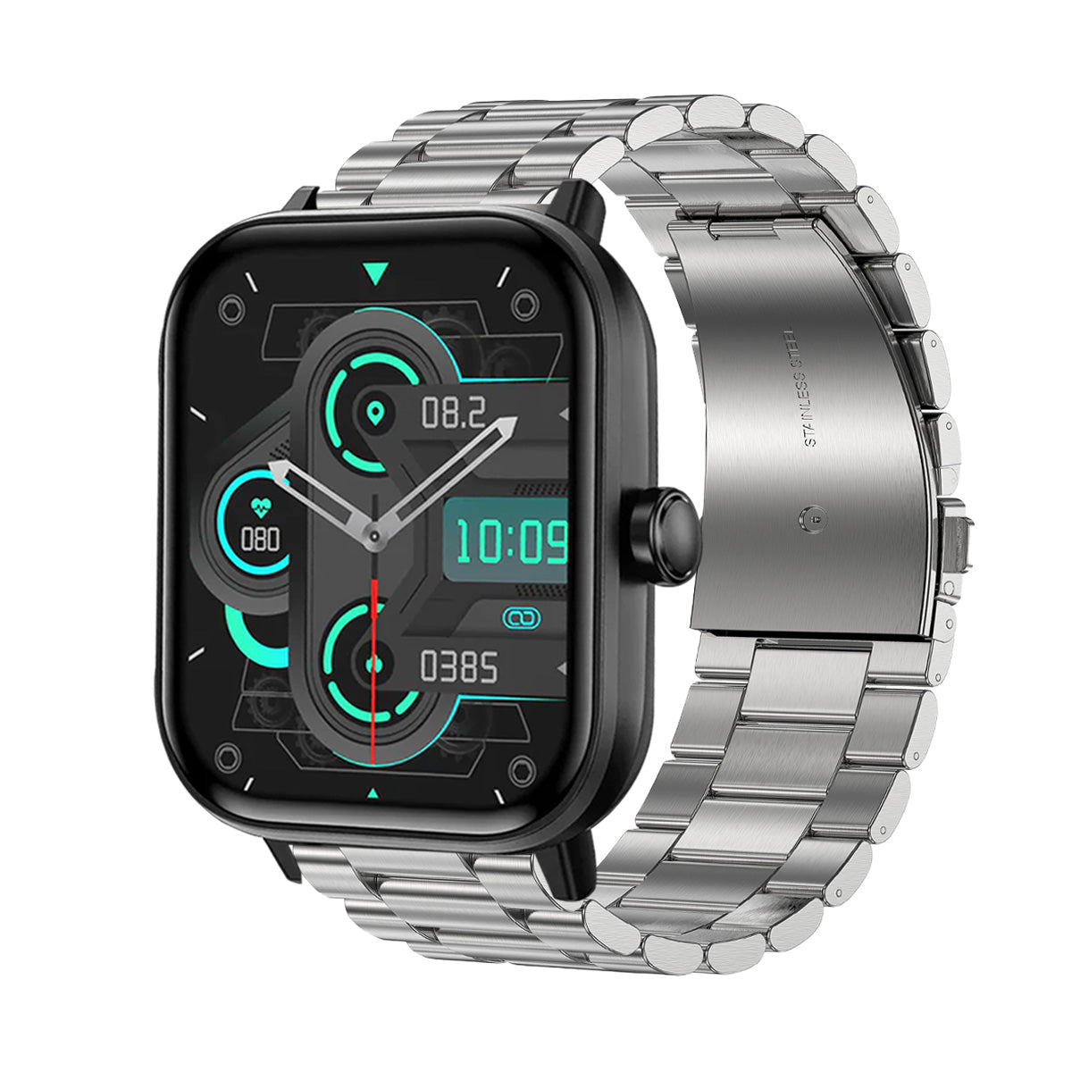 KealthTech K242 One click examination Blood Glucose Blood Pressure Blood Oxygen Heart Rate Sleep HRV HD Bluetooth call Smart Watch